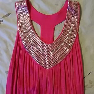 Boutique sequin shirt size M